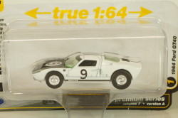 Ford GT40 #9 1964, white/black, AWSP182/24A, Autoworld 1:64