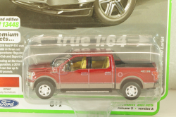 Ford F-150 Lariat pickup 2019, red, AW64322, AutoWorld 1:64