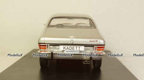 Opel Kadett B Rally, silver/matt black, WB124065, WhiteBox 1:24