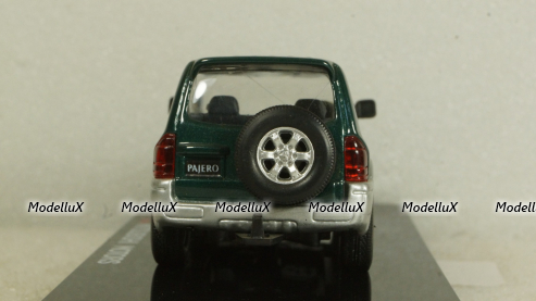 Mitsubishi Pajero 3, green, Vitesse 1:43