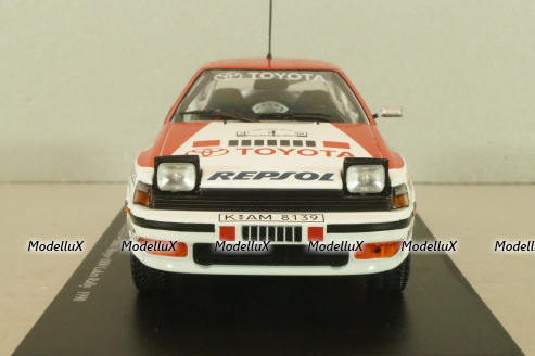 Toyota Celica GT-4 WRC #4 Rally 1000 Lakes 1990, Sainz/Moya, G113U065, WRC Collection #65, Hachette 1:24