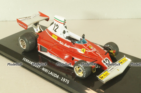 Ferrari 312T F1 #12 Niki Lauda 1975, LE GRANDI FORMULA 1 №30, Altaya 1:24