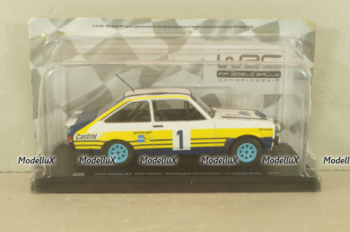Ford Escort RS 1800 MKII WRC #1 Rally Acropolis 1979, Waldegard/Thorszelius, G113U067, WRC Collection #67, Hachette 1:24