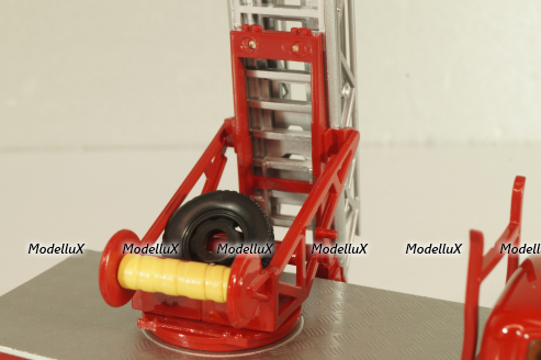 Opel Blitz 1.75t Feuerwehr drehleiter Sinsheim DL18 1952,  OPC007, Opel Collection #7 1:43