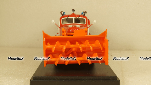 Зил 157Е Д-470 Шнекороторный снегоочиститель красный, Modellux 1:43
