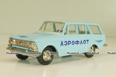 Москвич-426 А3, Аэрофлот, голубой, Тантал/Радон 1:43
