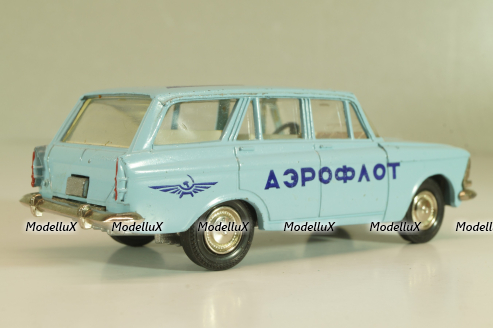 Москвич-426 А3, Аэрофлот, голубой, Тантал/Радон 1:43
