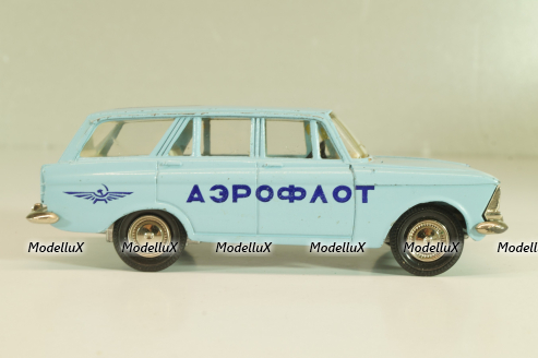 Москвич-426 А3, Аэрофлот, голубой, Тантал/Радон 1:43