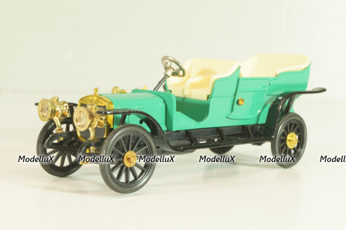 Руссо-Балт С24/30, А36, Дубль-фаэтон 1909, зеленый, Тантал/Радон 1:43