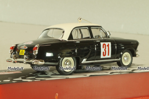 Газ-М21 Волга #31 rally Monte Carlo 1964, Tenishev/Dmitrievsky, Altaya 1:43
