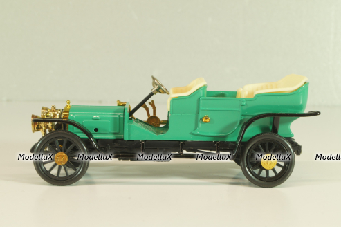 Руссо-Балт С24/30, А36, Дубль-фаэтон 1909, зеленый, Тантал/Радон 1:43