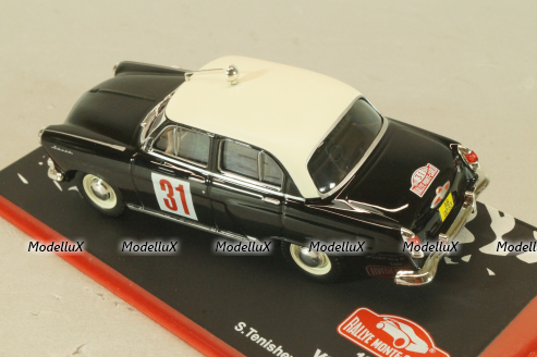 Газ-М21 Волга #31 rally Monte Carlo 1964, Tenishev/Dmitrievsky, Altaya 1:43