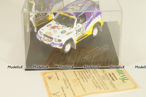 Mitsubishi Pajero EVO #298 Dakar 1999, J.Boxotn/D.Liekens, SKM99040, SKID 1:43