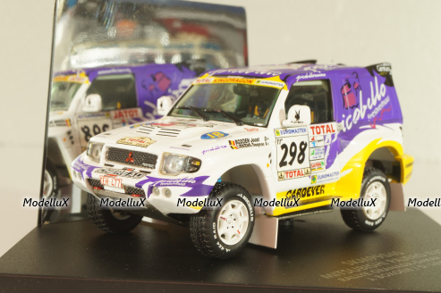 Mitsubishi Pajero EVO #298 Dakar 1999, J.Boxotn/D.Liekens, SKM99040, SKID 1:43