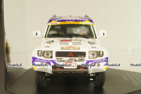 Mitsubishi Pajero EVO #298 Dakar 1999, J.Boxotn/D.Liekens, SKM99040, SKID 1:43