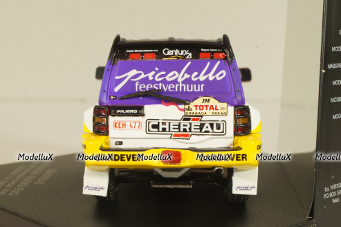 Mitsubishi Pajero EVO #298 Dakar 1999, J.Boxotn/D.Liekens, SKM99040, SKID 1:43