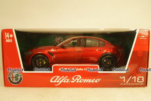 Alfa Romeo Giulia GTAm 2020, BU11049, Burago 1:18