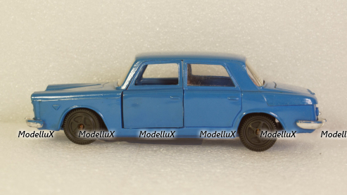 Lancia Flavia А-6 с МИ синяя, ДФИ 1:43 