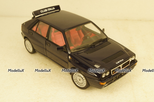 Lancia Delta Integrale, Club Italia 1986, dark blue ,08343SC, Kyosho 1:18