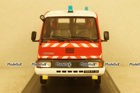 Renault Master (T30) Van VSAB Sanicar Ambulance Sapeurs, ODEON099, ODEON 1:43