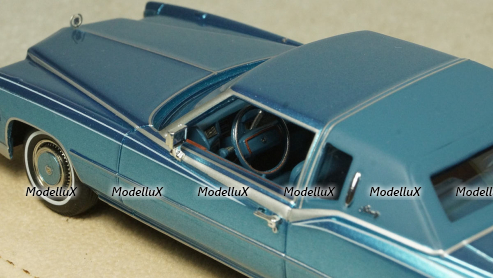Cadillac Eldorado Biarritz Mediterranean Blue 1978, STM78003 , Stamp Models 1:43