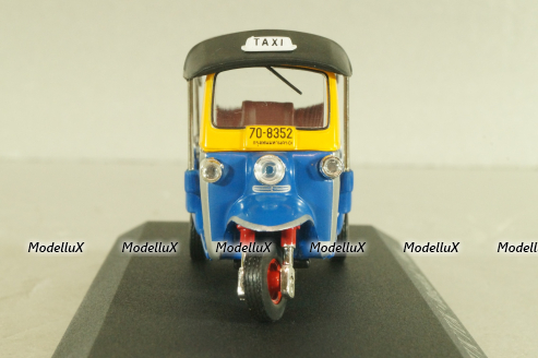 Tuk Tuk Bangkok 1980, blue, Altaya 1:43