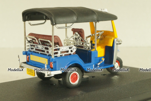 Tuk Tuk Bangkok 1980, blue, Altaya 1:43