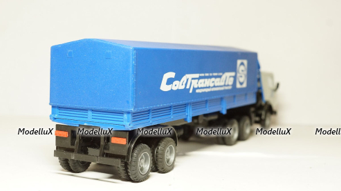 Cadillac Eldorado Biarritz Close top Bahama Blue Metallic 1955, STM55002, Satmp Models 1:43