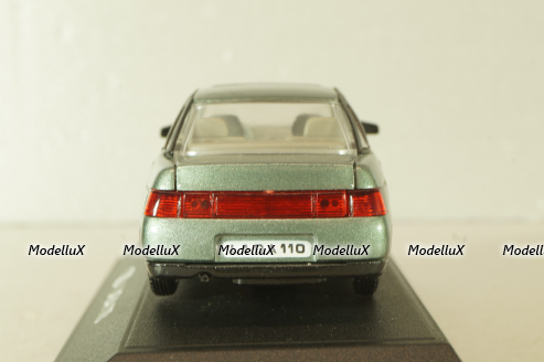 Ваз-2110 Lada, зеленый металлик, Тантал/Радон 1:43