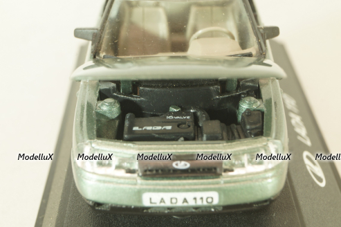 Ваз-2110 Lada, зеленый металлик, Тантал/Радон 1:43