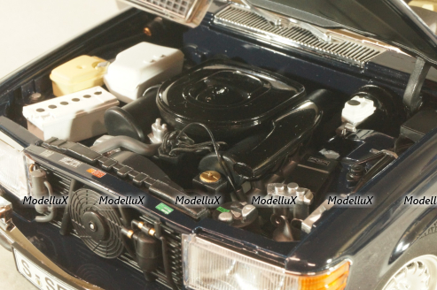 Mercedes-Benz 450 SEL 6,3 (W116) 1965, dark blue, Revell 1:18