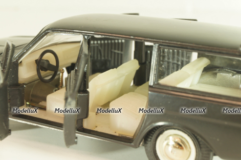 Газ-2402 Волга, черная, апрель 1993г., Тантал/Радон 1:43