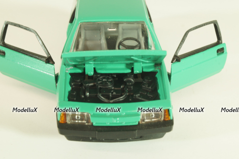 Ваз-2108, зеленый, июль 1993г., Тантал/Радон 1:43