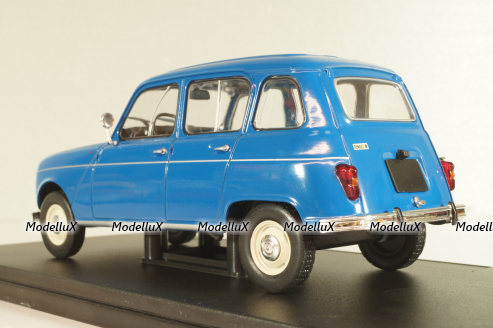 Renault 4 1964, blue, G1N7P006, Hachette 1:24