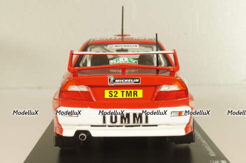 Mitsubishi Lancer EVO VI, #1 Rally New Zealand 1999, Makinen/Mannisenmaki, red, G113U014, WRC Collection, Hachette 1:24 Уценка!