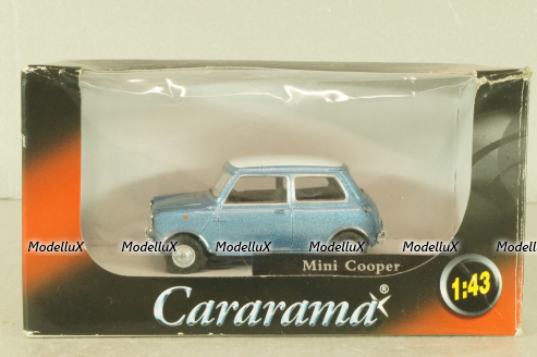 Mini Cooper S 1961, blue, Cararama 1:43