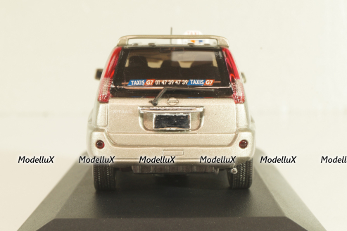 Nissan X-Trail (T31) Taxi Parisien 2003, grey, JC071, J-collection 1:43