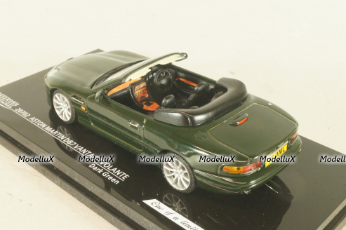 Aston Martin DB7 Vantage Volante, dark green, 20702, Vitesse 1:43