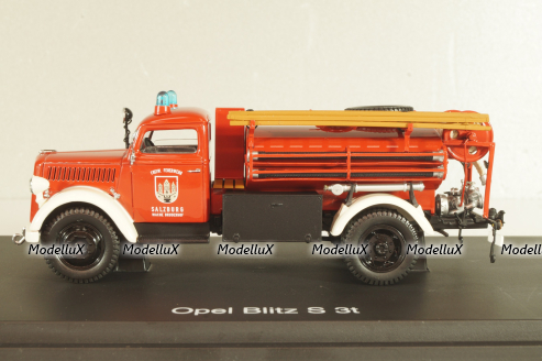 Opel Blitz S 3t fire truck 1951, 03073, Schuco 1:43