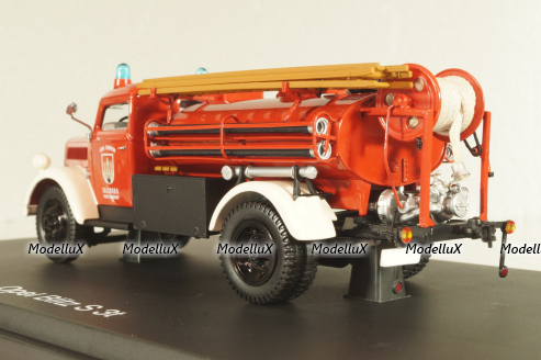 Opel Blitz S 3t fire truck 1951, 03073, Schuco 1:43