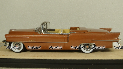 Cadillac Eldorado Biarritz open top 1955, copper metallic , STM55005, Stamp Models 1:43