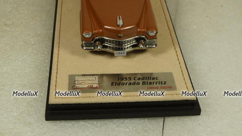 Cadillac Eldorado Biarritz open top 1955, copper metallic , STM55005, Stamp Models 1:43
