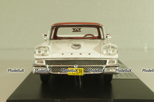 Ford Ranchero pick up 1958, red/white, L.e.157 of 180 pcs., GC-70A, Goldvarg 1:43 