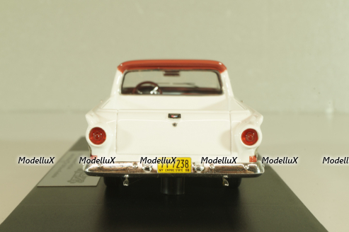 Ford Ranchero pick up 1958, red/white, L.e.157 of 180 pcs., GC-70A, Goldvarg 1:43 