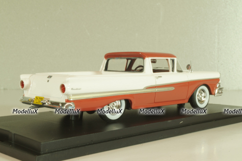 Ford Ranchero pick up 1958, red/white, L.e.157 of 180 pcs., GC-70A, Goldvarg 1:43 