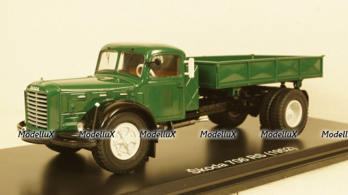 Skoda 706 RS 3-side dump truck 1952, green, PCL47130, Premium Classixxs 1:43