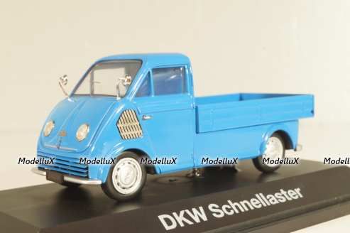 DKW Schnellaster Typ 30 pickup 1954, blue, 02401, Schuco 1:43