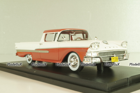 Ford Ranchero pick up 1958, red/white, L.e.157 of 180 pcs., GC-70A, Goldvarg 1:43 