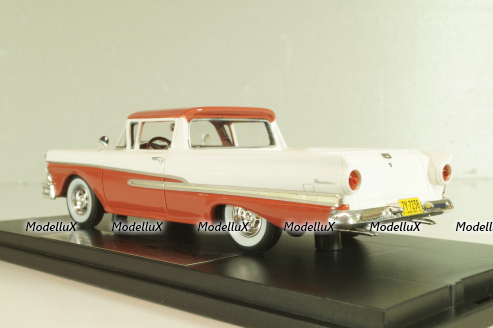 Ford Ranchero pick up 1958, red/white, L.e.157 of 180 pcs., GC-70A, Goldvarg 1:43 