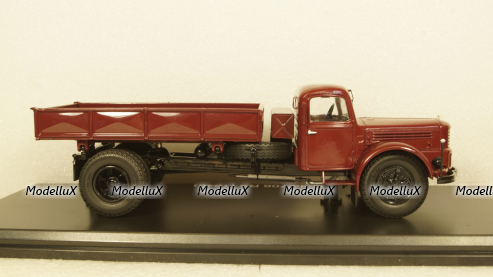 Skoda 706 RS 3-side dump truck 1946, dark red, PCL47128, Premium Classixxs 1:43